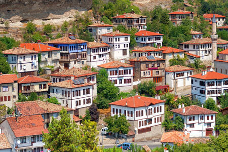 Traditionelle Häuser in Safranbolu