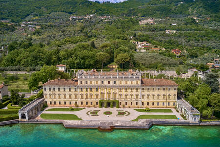 Villa Bettoni in the town of Gargnano