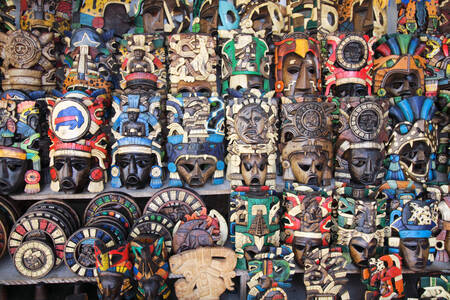 Souvenir masks