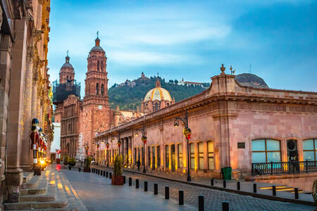 Zacatecas le soir