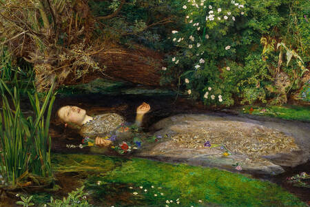 John Everett Millais: "Ophelia"