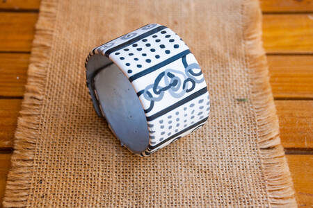 Polimer agyag karkötő