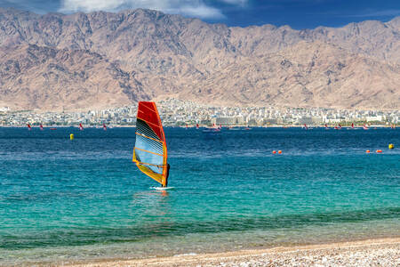 Изглед към град Акаба