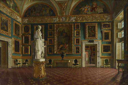 The Iliad Hall in the Pitti Palace