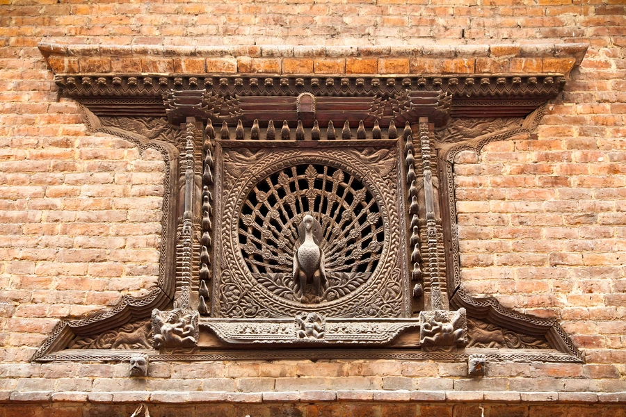 The Peacock Window in Bhaktapur