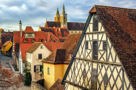 Architektura Rothenburga