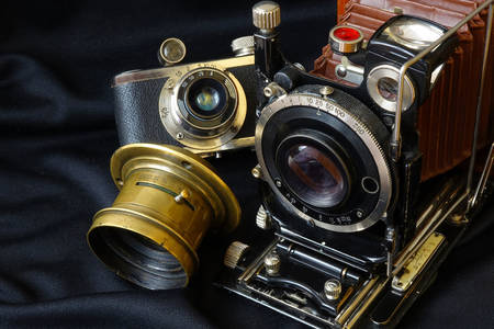 Vintage fotoaparáty