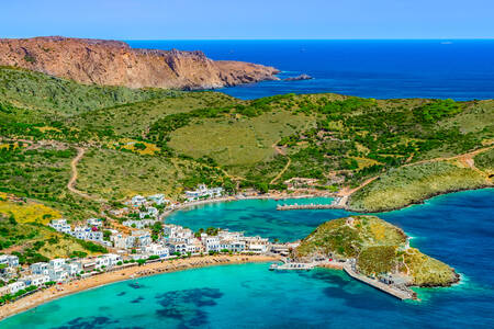 View of the island of Kythera