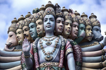 Hinduistické sochařství