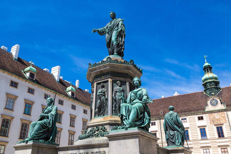 I. Ferenc császár emlékműve Bécsben
