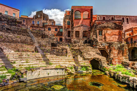 Ρωμαϊκό θέατρο της Κατάνια