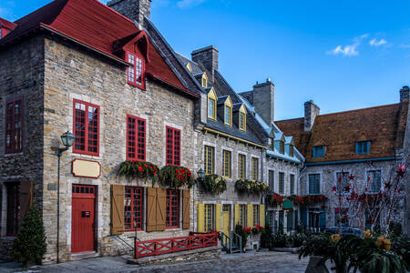 Historic buildings in Quebec