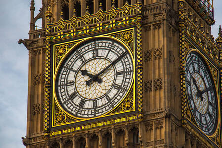 Big Ben nærbilde