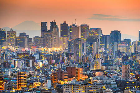 Evening Tokyo