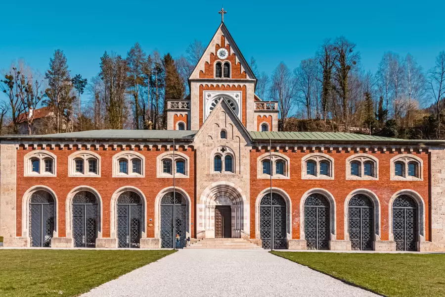 Bad Reichenhall'daki eski tuz fabrikası