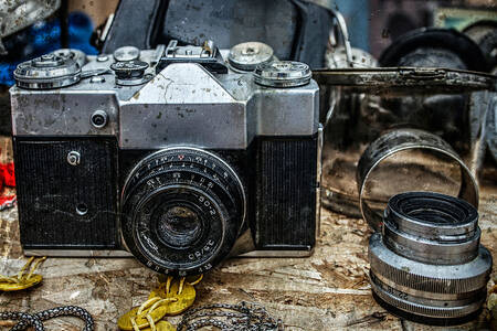Antike Kamera