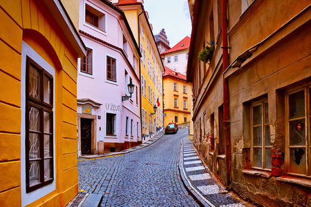 Old streets in Prague