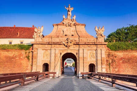 The 3rd gate of the fortress alba iulia