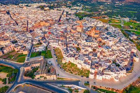 View of the city of Ostuni