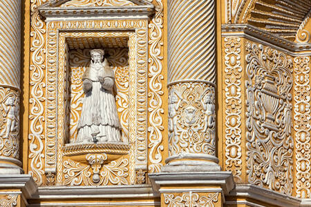 Facade of the Church of La Merced