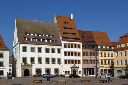 Исторический здания в Фрайберге