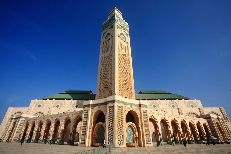 Hassan II Mosque in Casablanca