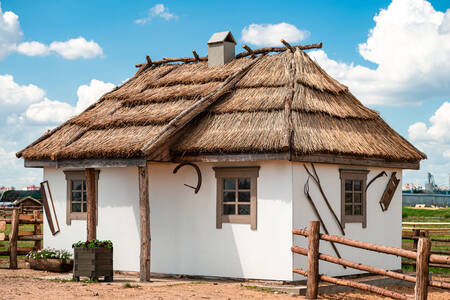 Old Ukrainian hut