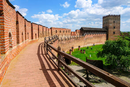 Muros do Castelo de Lutsk