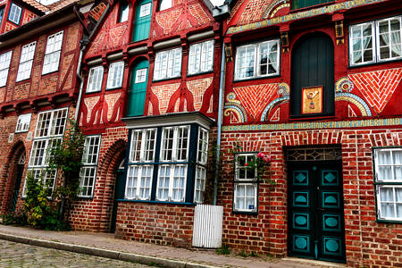 Historical buildings in Lüneburg