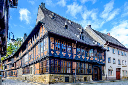 Fachwerk épület Goslar városában