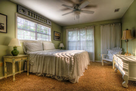 Cozy bedroom interior