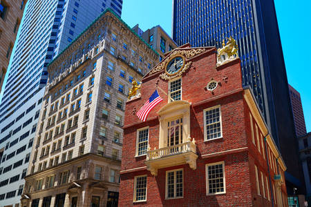 Stará budova kapitolu v Bostone