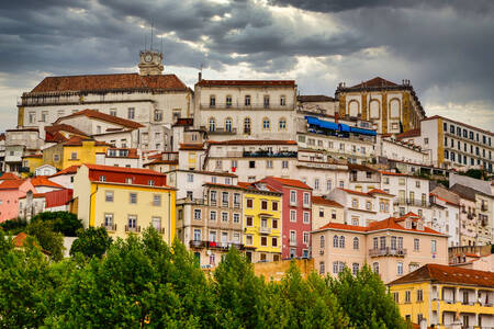 Alte Häuser von Coimbra