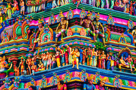 Деталі храму Капалішварар