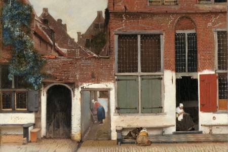 Jan Vermeer: "Ulička"
