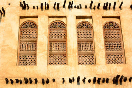 Traditional building in Doha