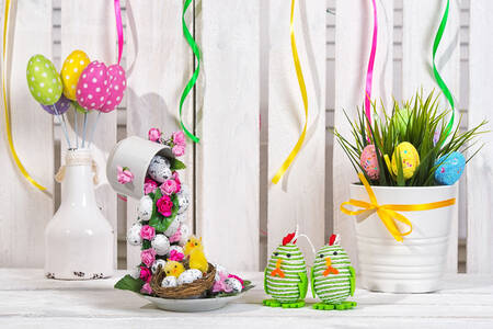 Handmade Easter decorations