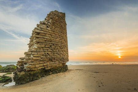 Ruins of Playa Torre del Loro Tower