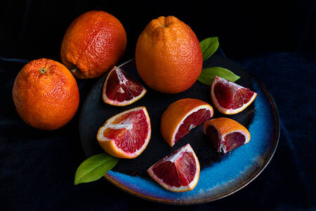 Oranges rouges