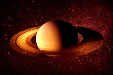 Saturno y las estrellas
