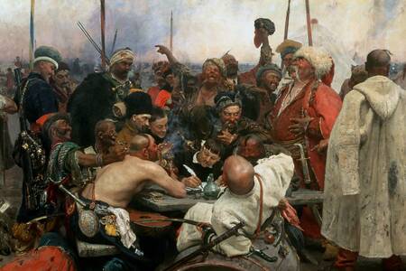 Ilja Repin: „Zaporoški Kozaci pišu pismo turskom sultanu“