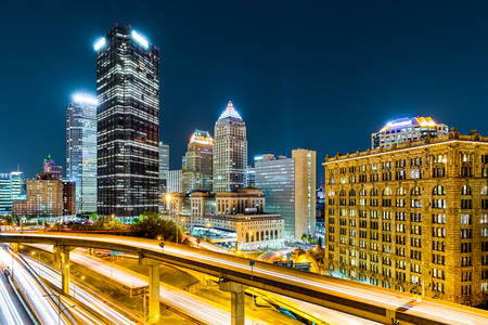 Pittsburgh bei Nacht