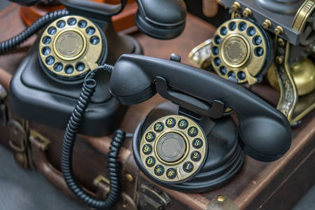 Vintage telefony