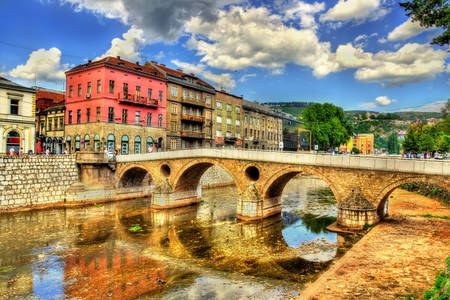 Latinský most v Sarajeve