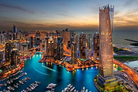 Kväll Dubai