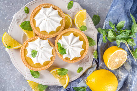 Лимонні тарталетки