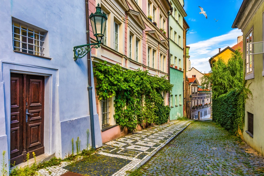 Gammel gate i Praha