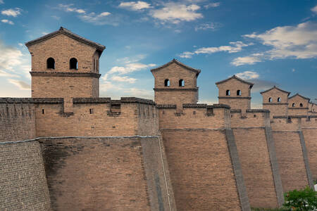 Vista da Grande Muralha da China
