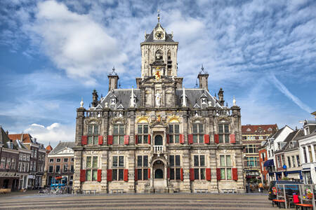 Ratusz w Delft, Holandia