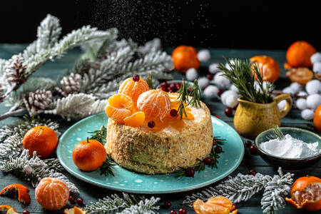 Kodune kook mandariinidega